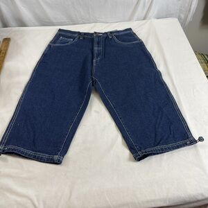 NWT Men's Rio Jeans Shorts 34 (Calypso Fit) Blue Dark Wash